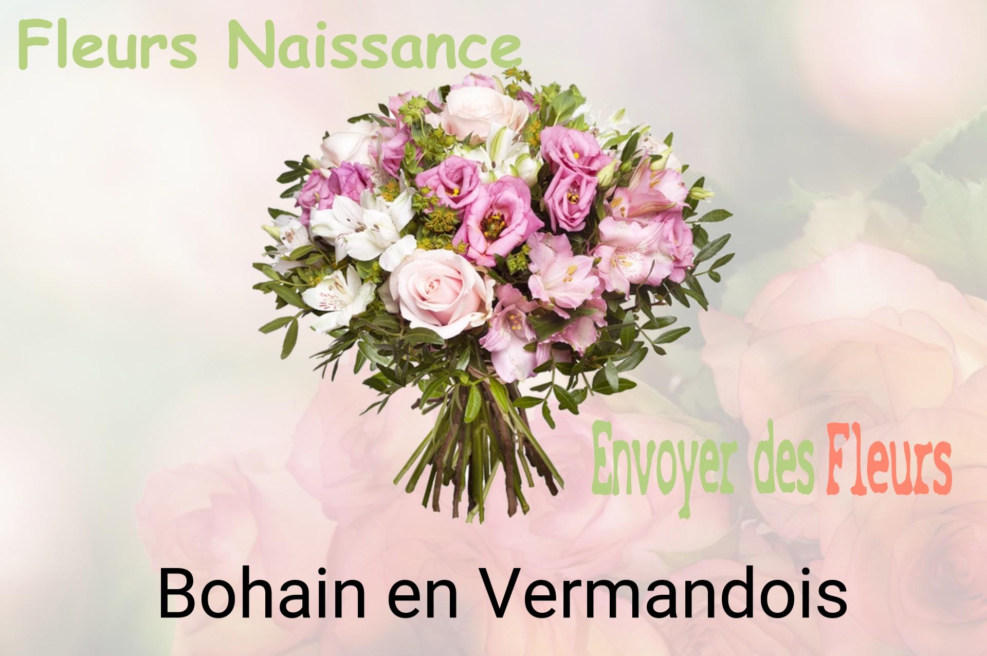 Bouquet de fleurs de naissance livré à Bohain-en-Vermandois